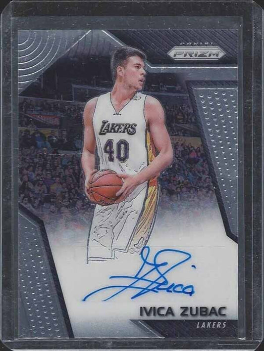 IVICA ZUBAC 2017-18 PANINI PRIZM AUTO #SG-IZ