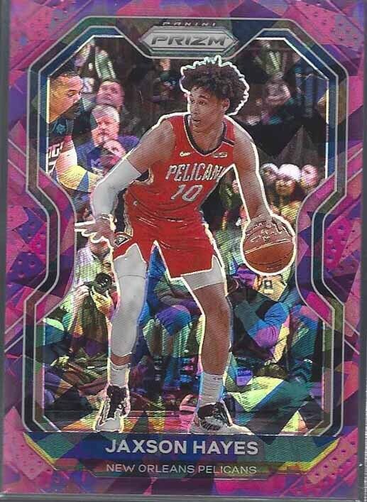 JAXSON HAYES 2020-21 PANINI PRIZM PURPLE ICE PRIZMS #D 118/175