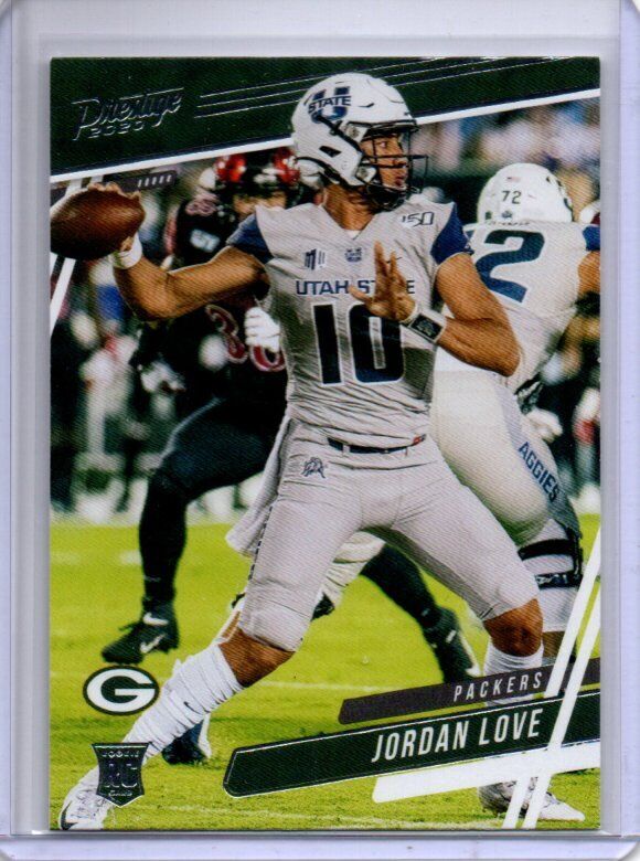 JORDAN LOVE 2020 PANINI PRESTIGE ROOKIE RC #261