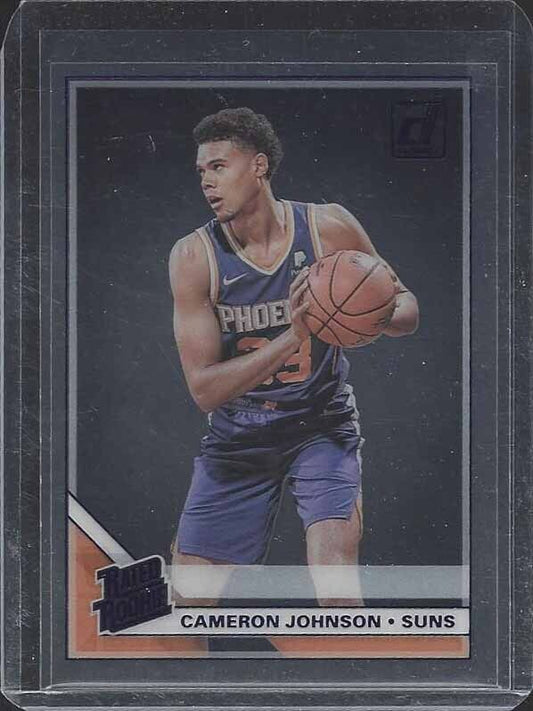 CAMERON JOHNSON 2019-20 PANINI CLEARLY DONRUSS RATED ROOKIE PURPLE ROOKIE RC #60