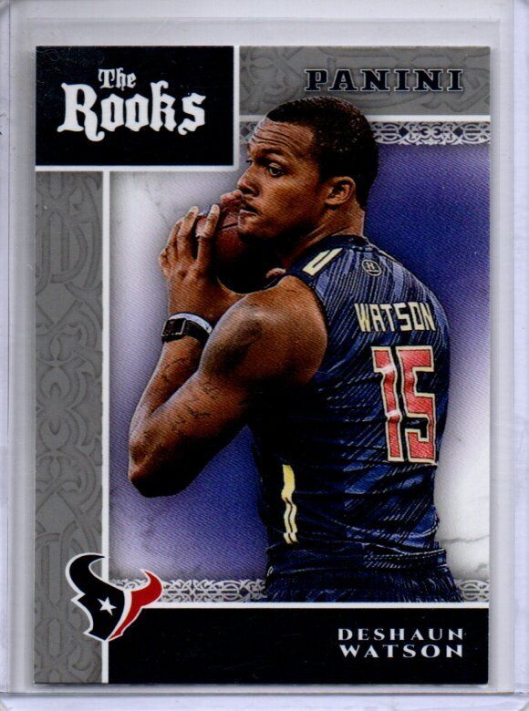 DESHAUN WATSON 2017 PANINI THE ROOKS ROOKIE RC #RO-DWA