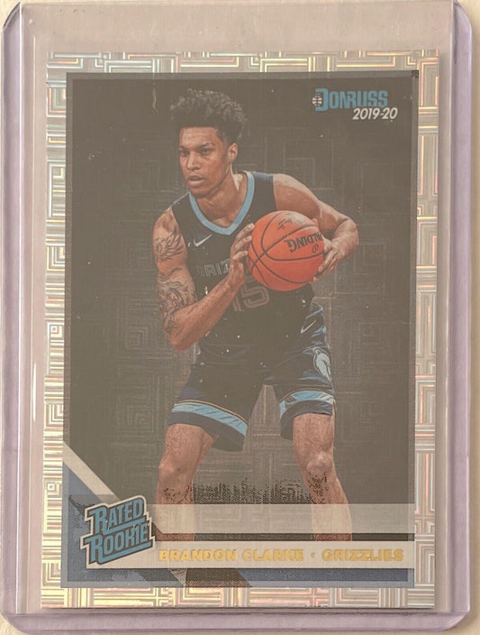 BRANDON CLARKE 2019-20 PANINI DONRUSS RATED ROOKIE INFINITE ROOKIE RC #220