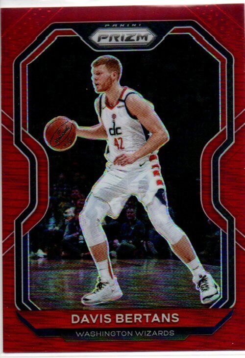 DAVIS BERTANS 2020-21 PANINI PRIZM RED PRIZMS #D 98/299