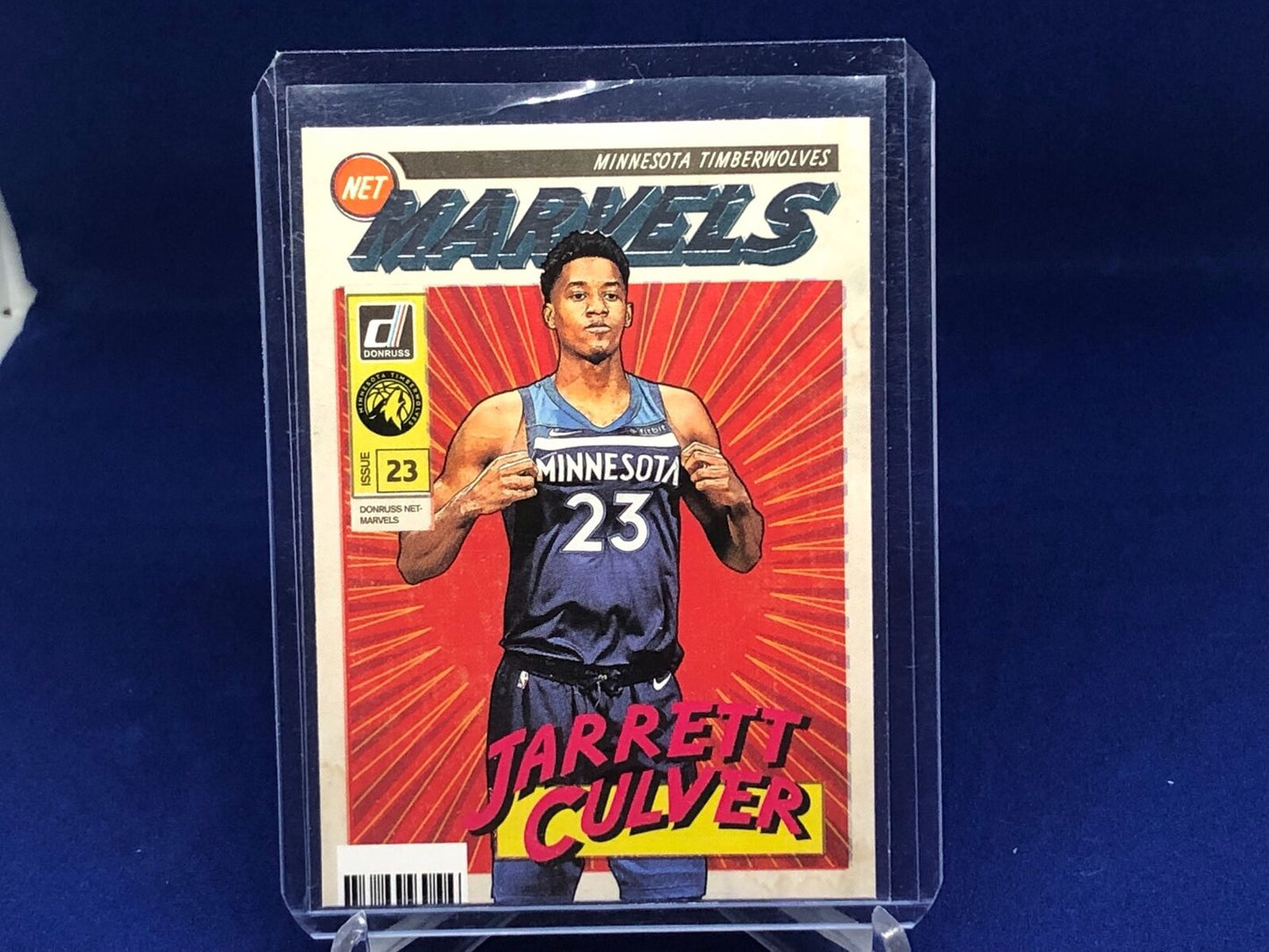 JARRETT CULVER 2019-20 PANINI DONRUSS NET MARVELS RC # 15