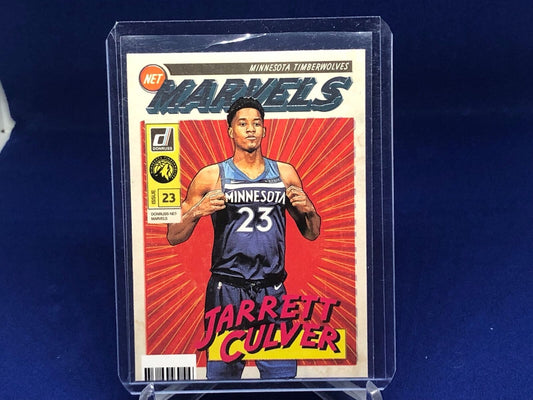 JARRETT CULVER 2019-20 PANINI DONRUSS NET MARVELS RC # 15