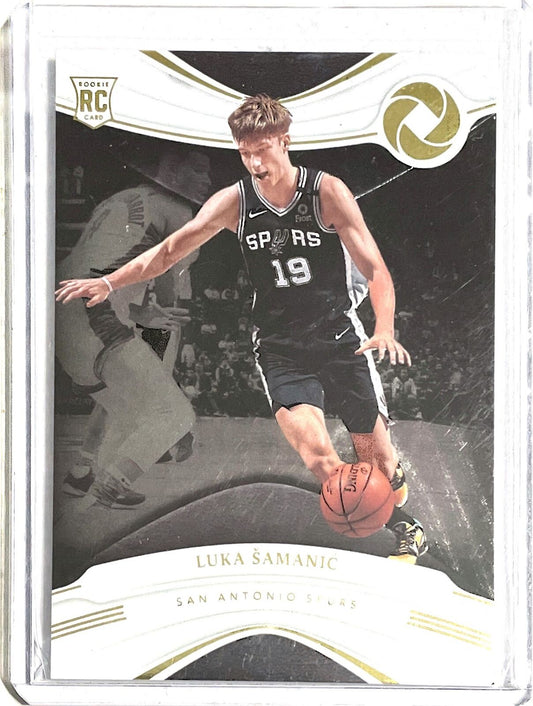 LUKA SAMANIC 2019-20 PANINI OPULENCE ROOKIE GOLD RC #D 32/39