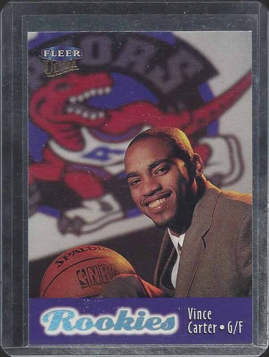 VINCE CARTER 1998-99 FLEER ULTRA ROOKIES ROOKIE RC #106