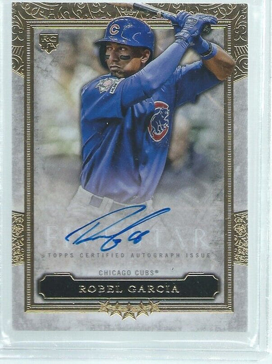ROBEL GARCIA 2020 TOPPS FIVE STAR ON CARD AUTO ROOKIE RC