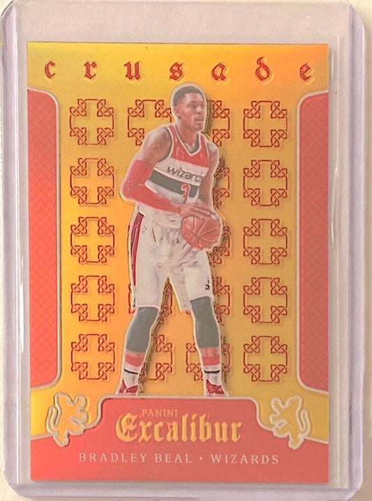 BRADLEY BEAL 2015-16 PANINI EXCALIBUR CRUSADE RED #D 68/149