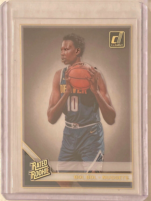 BOL BOL 2019-20 PANINI CLEARLY DONRUSS RATED ROOKIE GOLD ROOKIE RC #84