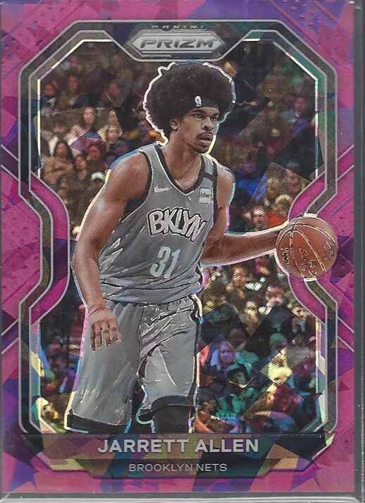 JARRETT ALLEN 2020-21 PANINI PRIZM PURPLE ICE PRIZMS #D 32/175