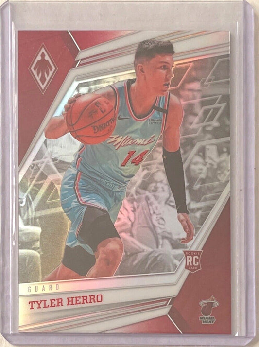 TYLER HERRO 2019-20 PANINI CHRONICLES PHOENIX SILVER PRIZM ROOKIE RC #572