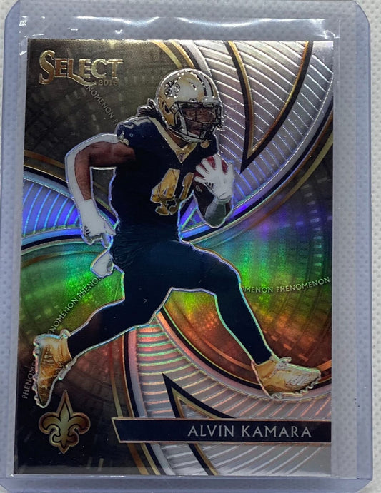ALVIN KAMARA 2019 PANINI SELECT PHENOMENON SILVER  PRIZM #5