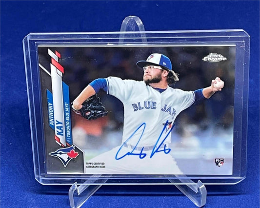 ANTHONY KAY 2020 TOPPS CHROME ROOKIE AUTOGRAPH AUTO RC
