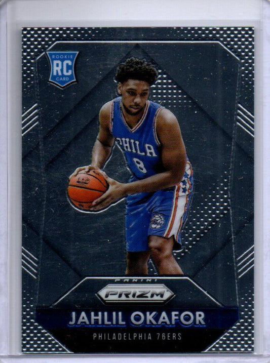 JAHLIL OKAFOR 2015-16 PANINI PRIZM TRUE ROOKIE RC #329