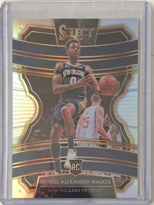 NICKEIL ALEXANDER-WALKER 2019-20 SELECT CONCOURSE SILVER PRIZM ROOKIE RC #49