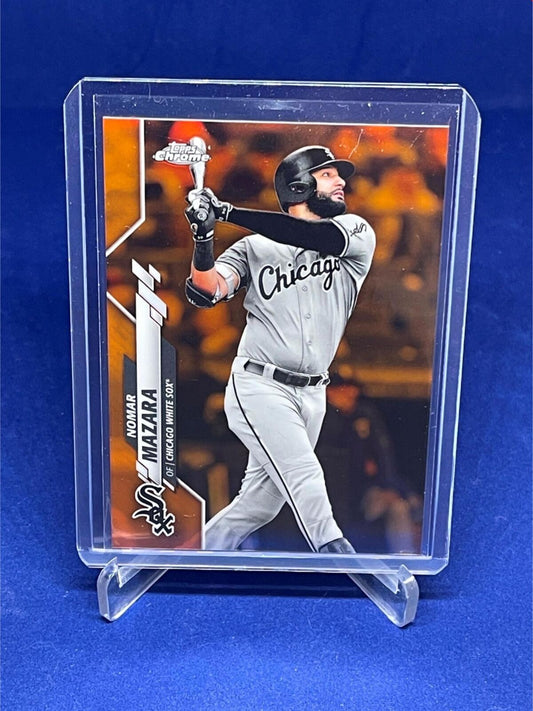 NOMAR MAZARA 2020 TOPPS CHROME ORANGE REFRACTOR #D 22/25