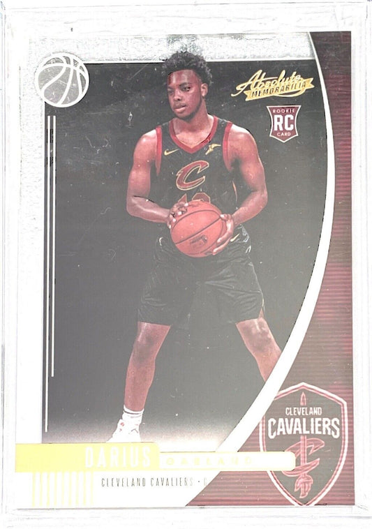 DARIUS GARLAND 2019-20 PANINI ABSOULTE MEMORABILIA XRC ROOKIE RC #82