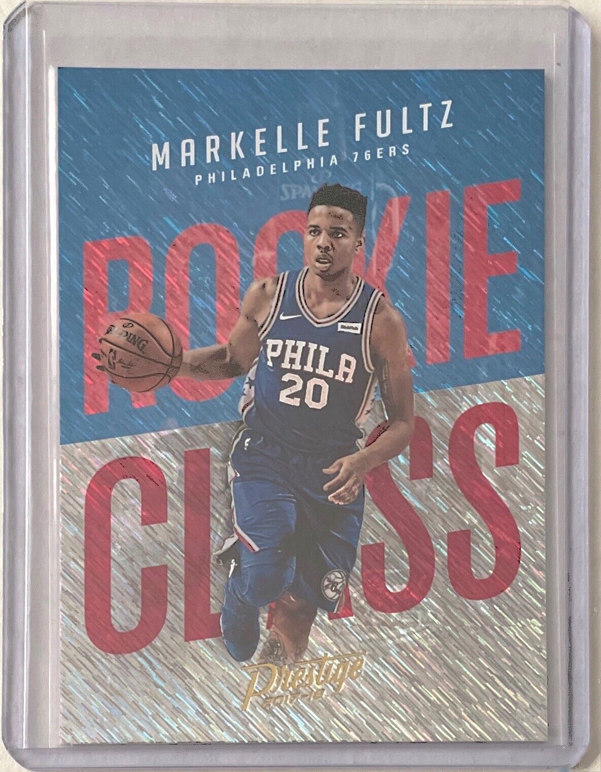 MARKELLE FULTZ 2017-18 PANINI PRESTIGE ROOKIE CLASS RAIN ROOKIE RC #1