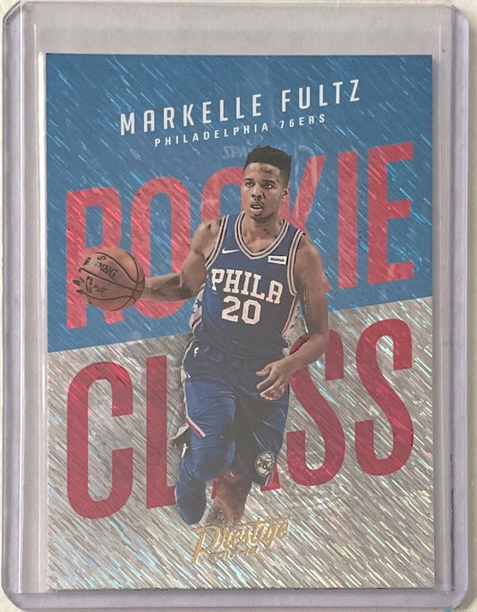 MARKELLE FULTZ 2017-18 PANINI PRESTIGE ROOKIE CLASS RAIN ROOKIE RC #1