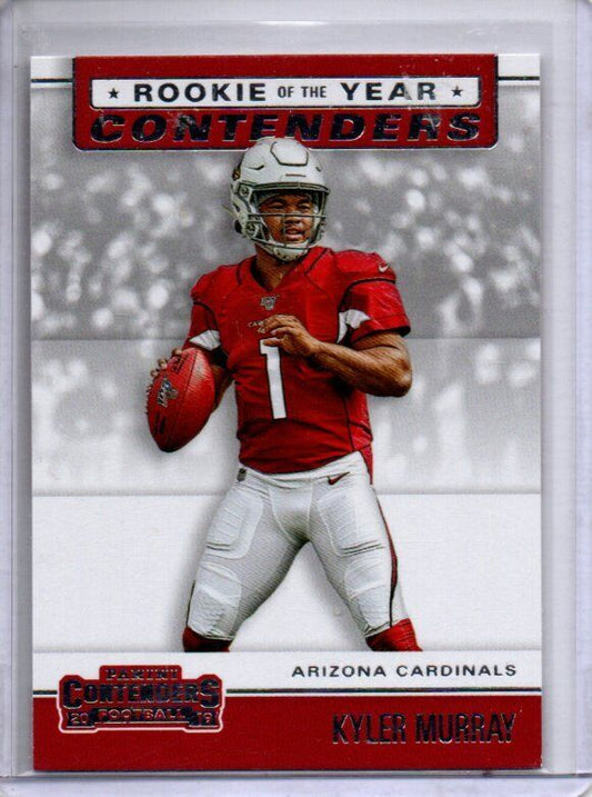 KYLER MURRAY 2019 PANINI CONTENDERS ROOKIE OF THE YEAR ROOKIE RC #RYA-KM
