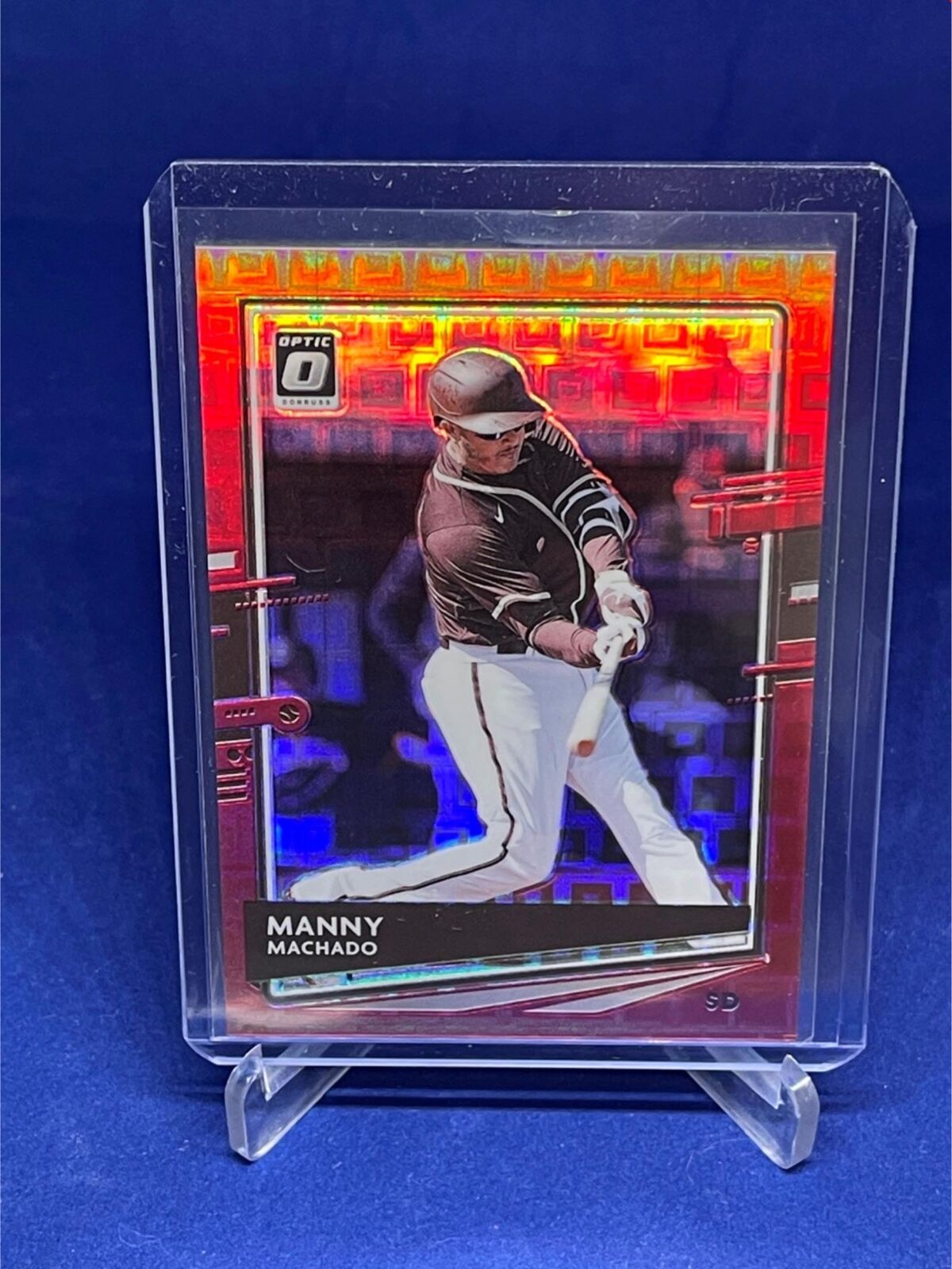 MANNY MACHADO 2020 PANINI DONRUSS OPTIC RED PANDORA HOLO #D 71/79