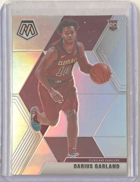 DARIUS GARLAND 2019-20 PANINI MOSAIC SILVER PRIZM ROOKIE RC #249