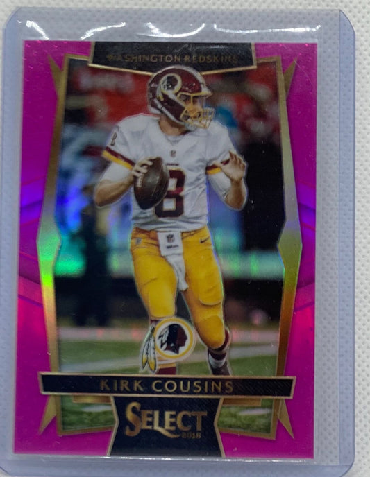 KIRK COUSINS 2018 PANINI SELECT PINK PRIZM #D 10/15