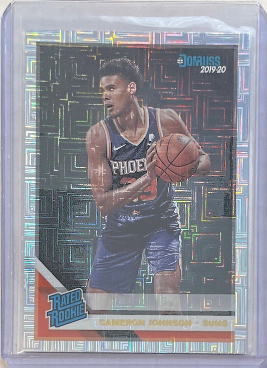 CAMERON JOHNSON 2019-20 PANINI DONRUSS RATED ROOKIE INFINITE ROOKIE RC #210