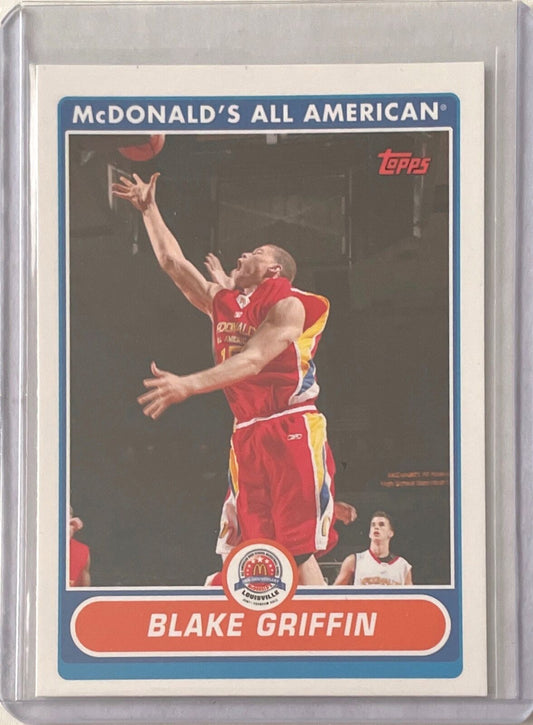 BLAKE GRIFFIN 2007-08 TOPPS MCDONALDS ALL AMERICAN ROOKIE RC #BG