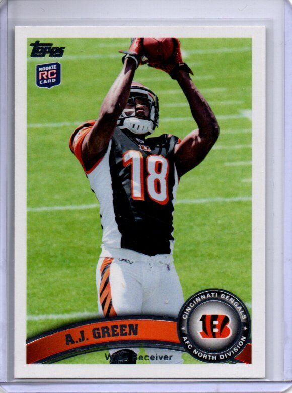 A.J. GREEN 2001 TOPPS SSP SHORT PRINT ROOKIE VARIATION RC #151