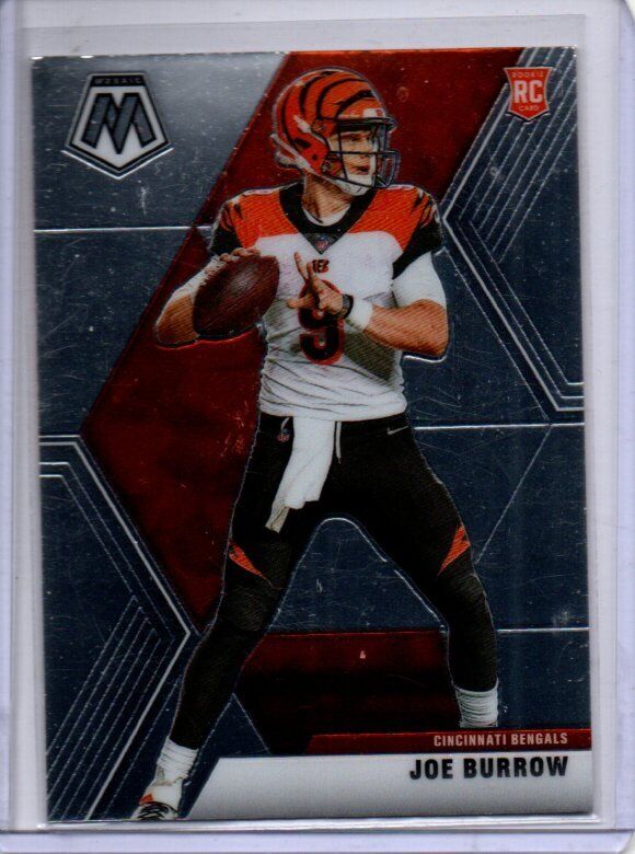 JOE BURROW 2020 PANINI MOSAIC ROOKIE RC #201