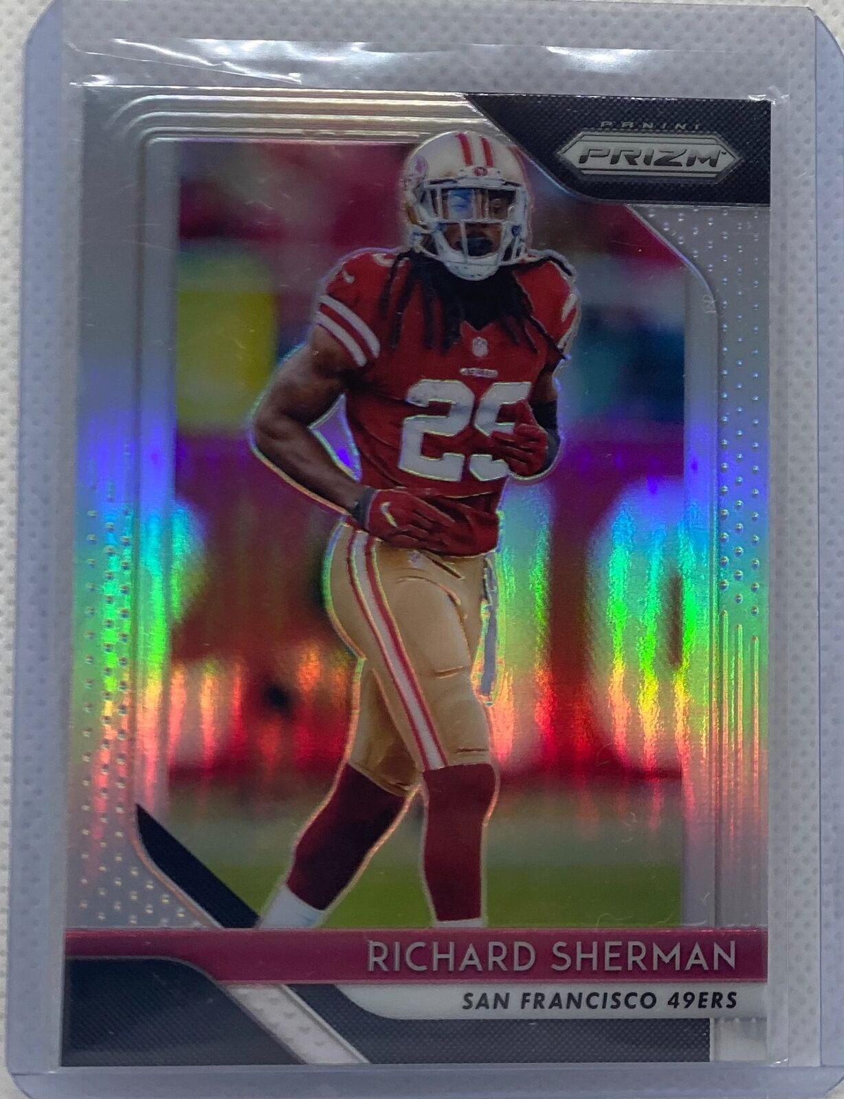 RICHARD SHERMAN 2018 PANINI PRIZM SILVER PRIZM #28