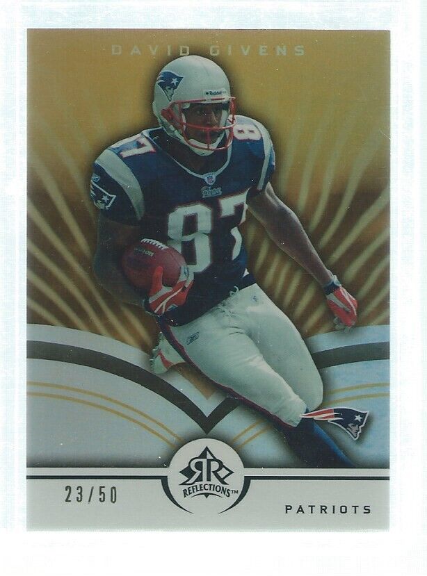 DAVID GIVENS 2005 UPPER DECK REFLECTIONS GOLD #D 23/50