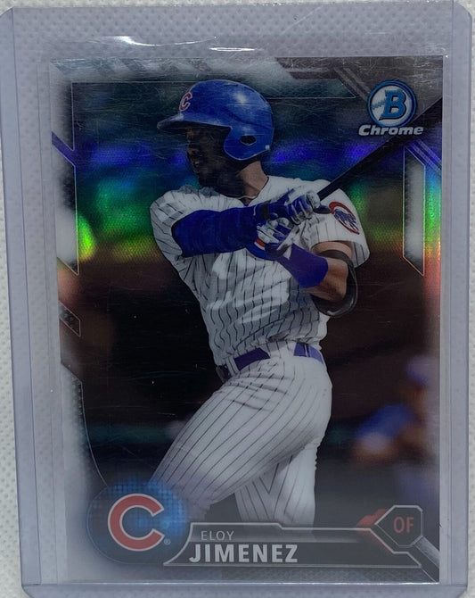 ELOY JIMENEZ 2016 TOPPS BOWMAN CHROME PROSPECT REFRACTOR #BDC-191