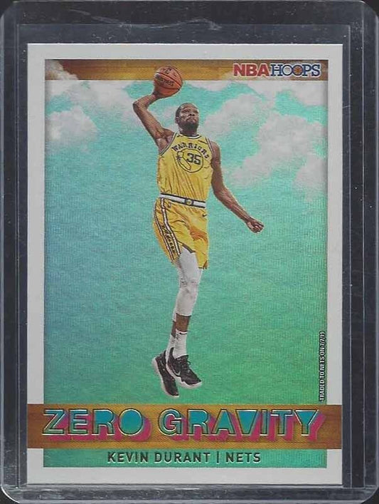 KEVIN DURANT 2019-20 PANINI HOOPS ZERO GRAVITY #9