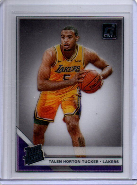 TALEN HORTON-TUCKER 2019-20 PANINI CLEARLY DONRUSS TRUE ROOKIE RC #98