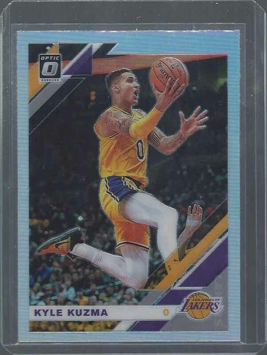 KYLE KUZMA 2019-20 DONRUSS OPTIC SILVER HOLO PRIZM #80