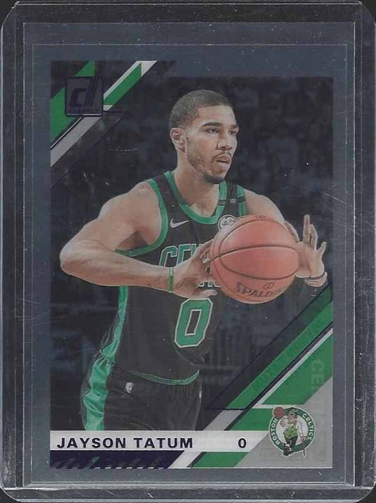 JAYSON TATUM 2019-20 PANINI CLEARLY DONRUSS PURPLE #2