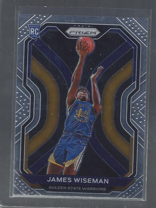 JAMES WISEMAN 2020-21 PANINI PRIZM WARRIORS TRUE ROOKIE RC #268