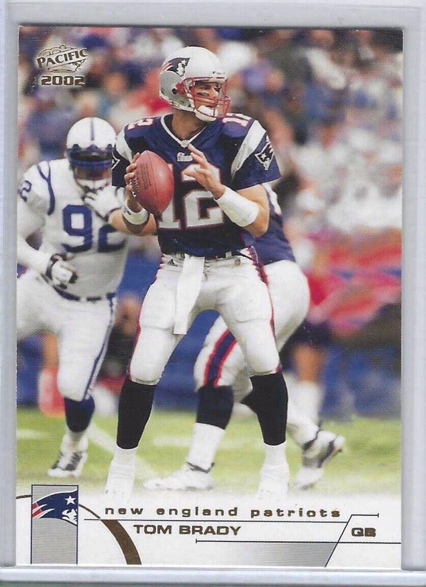 TOM BRADY 2002 PACIFIC BASE #258