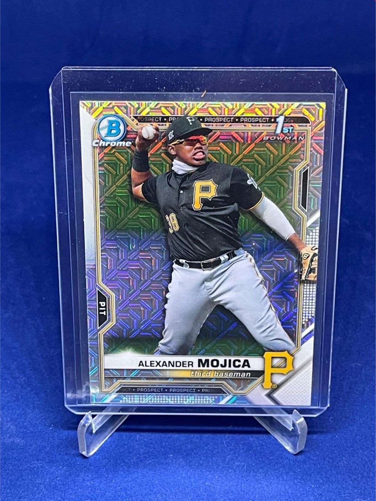 ALEXANDER MOJICA 2021 TOPPS BOWMAN CHROME 1ST BOWMAN MEGA BOX REFRACTOR # 179