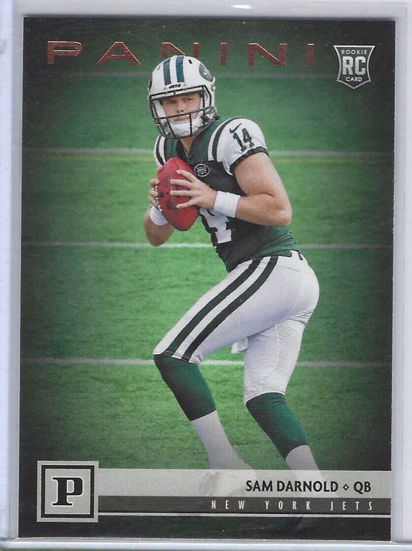SAM DARNOLD 2018 PANINI GOLD CANVAS RC #306
