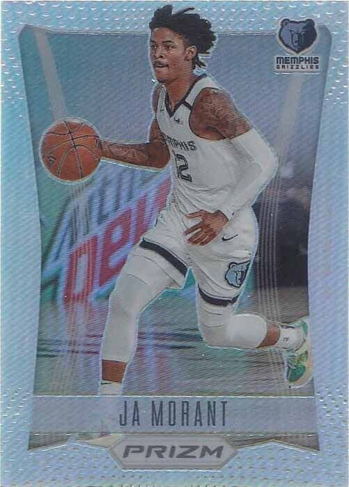 JA MORANT 2020-21 PANINI PRIZM 2012-13 RETRO FLASHBACK SILVER PRIZMS SSP #7