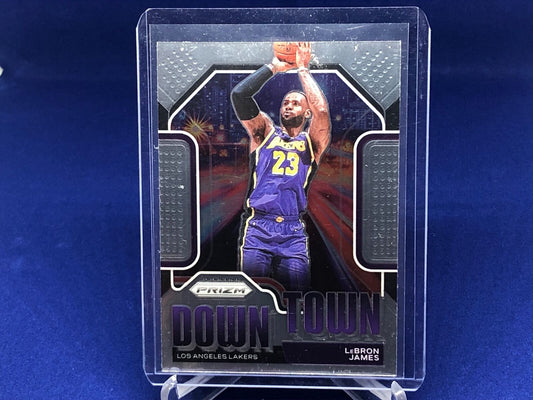 LEBRON JAMES 2020-21 PANINI PRIZM DOWNTOWN # 18