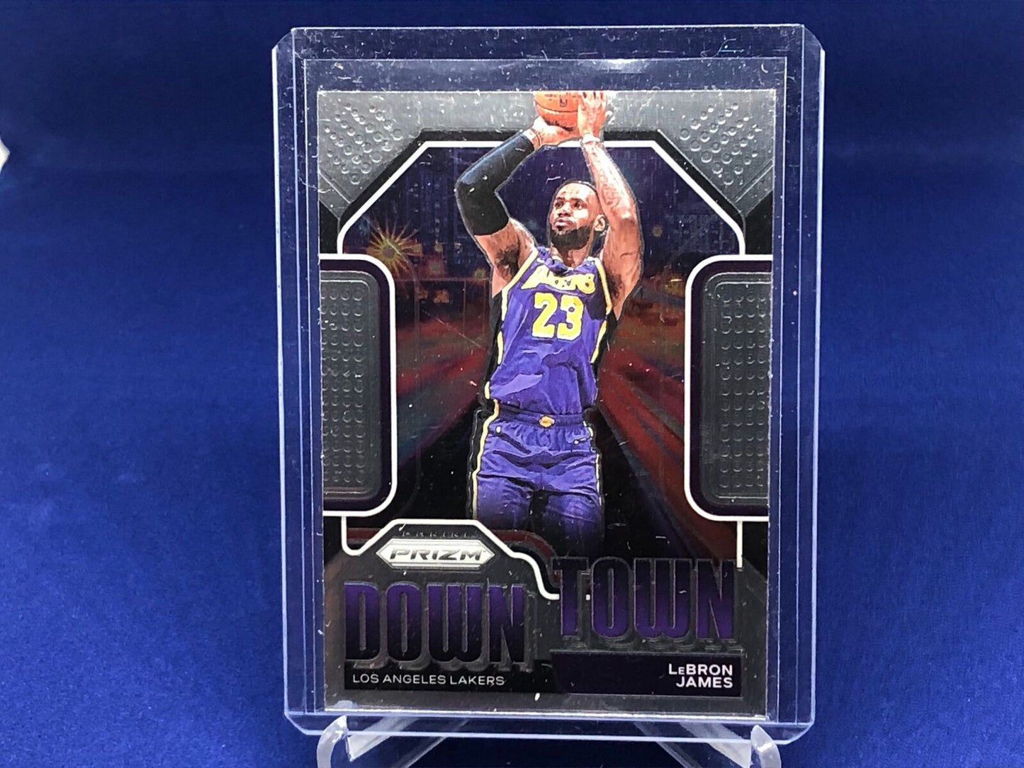 LEBRON JAMES 2020-21 PANINI PRIZM DOWNTOWN # 18