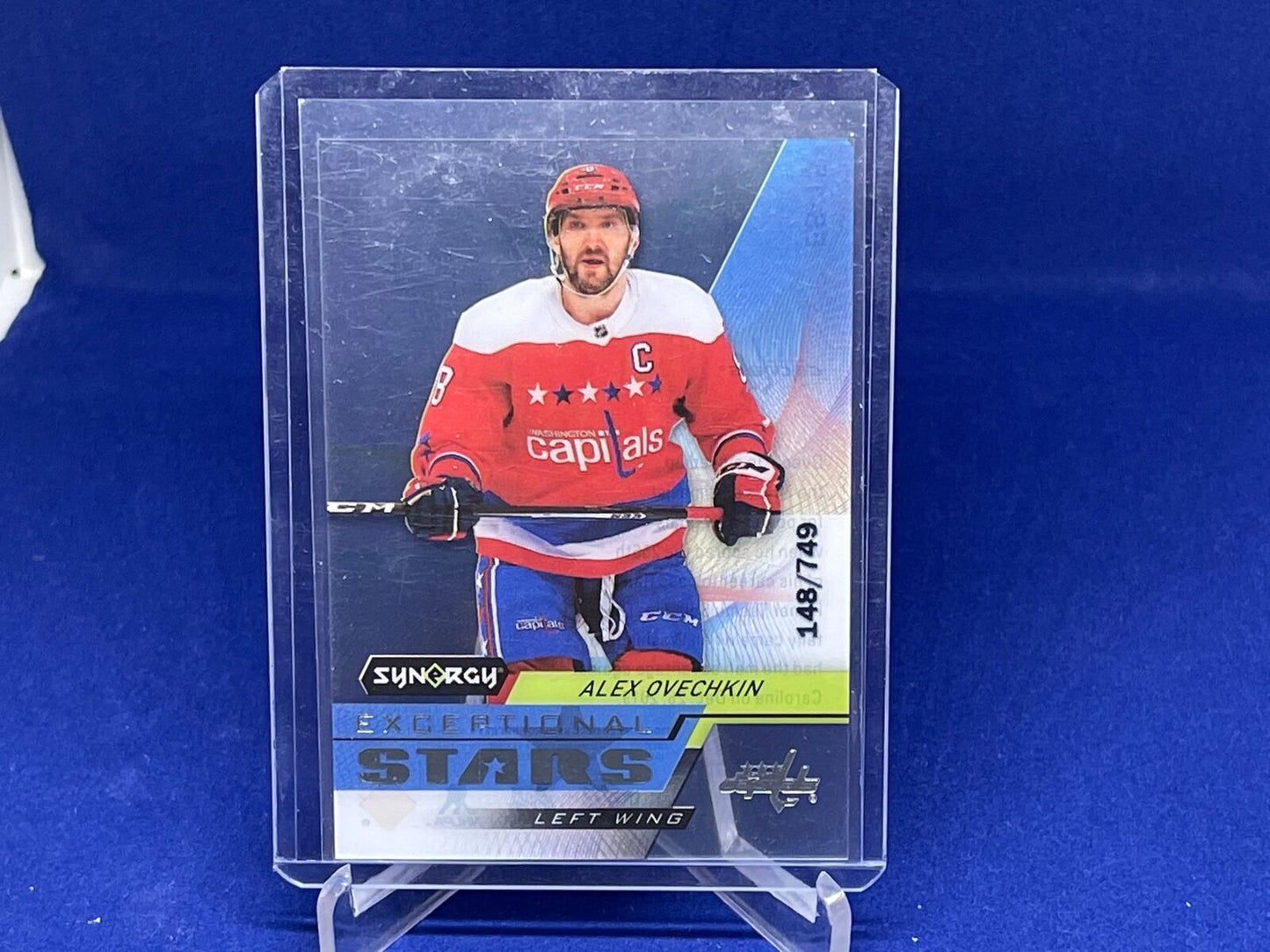 ALEX OVECHKIN 2020-21 UPPER DECK SYNERGY EXCEPTIONAL STARS #D 148/749