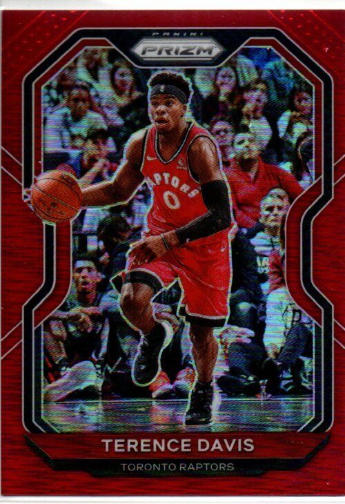 TERENCE DAVIS 2020-21 PANINI PRIZM RED PRIZMS #D 59/299