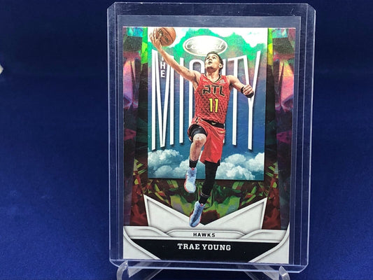 TRAE YOUNG 2020-21 PANINI CERTIFIED THE MIGHTY # 1