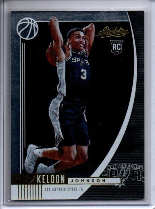 KELDON JOHNSON 2019-20 PANINI ABSOLUTE MEMORABILIA XRC THICK TRUE ROOKIE RC #3